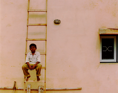  "Taking a Rest on the Ladder to Success" by Matt McGlennen &rsquo;05. A Semester in India (Fall 2003)