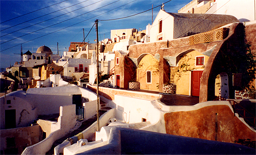  "Island of Santorini" by Martin Kaduc &rsquo;01. SIT Switzerland: International Studies (Fall 1999)