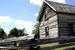  Built in 1866 by Swedish pioneers, the Borgeson Family Cabin was moved to the arboretum and restored in 1986.