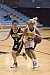 Lacy Skoog controls the ball against Carleton's Kate Krueger.