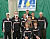 The Gusties pictured with their third place team trophy.