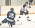 Keith Detlefsen gets ready to fire a shot on net.
