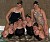 The six NCAA qualifiers are: front row (l to r): E. Miller, B. DeLaRosby, K. Garvey, L. Decknatel. Back: L. Watkins, S. Pfau.