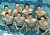 Front row (l to r): Hanson, Pokorski, Hammer, Christianson.  Back row:  Amundson, Hagemeyer, Winter, Sutor.