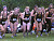 Gustavus runners at the start of last year's home dual versus St. Olaf