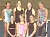 Front: Brittany Moore, Shannon Bank, Amanda Parker, Back: Danielle Berg, Nicole Gergen, Therese Gay, Ashley Erickson.