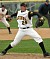 Ricky Sabo nearly missed a no-hitter in game one.
