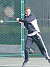 Andy Bryan posted a 6-1, 6-1 win at #3 singles.
