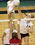 Sophomore Andrea Kron surpassed the 600-kill mark for her career against the Cardinals.