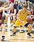 Trevor Wittwer drives the baseline.
