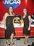 Peterson (left) and Doyle (right) shown after NCAA Championship banquet where All-America team was announced.