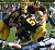 Ted Aleckson (97) and Nick David (53) wrap-up a Bethel ball-carrier.