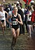 Harren trudges through the mud early in the race.