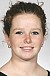 Christine Askham posted a score of 9.500 on the floor exercise, placing second on the apparatus. 