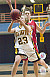 Ashley Raymo drives the lane for two against the Cardinals.