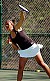 Lauren Hom (photo courtesy of Eric Sieger, Carleton Sports Information)
