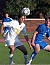 Mike Butterworth makes a play for the ball.