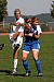Jenna Iaizzo sends a ball up the field for the Gusties.