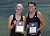 ITA Regional Doubles Champions Sierra Krebsbach (left) and Jenny White (right).