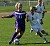 Kenzie Del Santro (#3) battles for position against a St. Thomas attacker.