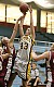 Katie Layman hits a turnaround jumper in the second half.