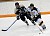 Senior Tim Ornell carries the puck up the ice against Bethel last weekend.