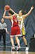 Katie Layman scored 12 points in the first meeting against Saint Benedict.