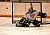 Gustavus goaltender Brett Sawyer records one of his 29 saves against Bethel.