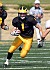 Cody Sukalski looks for the open field after a kickoff.
