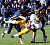 Senior Chad Arlt surpassed 200 career receptions against Carleton.
