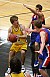 Dan Schmidtknecht pulls up in the lane.