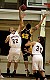 Mychal Crowder battles for the rebound. (Ryan Coleman, D3photography.com)