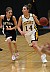 Julia Schultz leads the break for Gustavus.