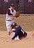 Veteran Nate Ruff looks to turn the double play. (Photo Courtesy: Brian Fowler, SportPix)