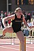 Kaelene Lundstrum was second in the 100-meter hurdles.