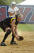 Rachael Click registered the only two hits for Gustavus against Messiah