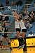 Angela Ahrendt (left) and Nicki Ainsworth go up for the block.