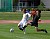 #9 Taylor Stein touches the ball past Loras defender.