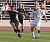 #10 Bobby Kroog dribbles past Northwestern defender.