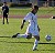 Chris Pinahs crosses the ball for the Gusties.