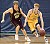 Doug Espenson drives to the basket for two of his 19 points against the Cobbers.