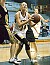 Erin Boese scores two of her 14 points for the Gusties