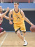 Adam TeBrake drives to the hoop for two of his game-high 22 points.