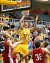 Sam Paulson goes up high for two of his 15 points.