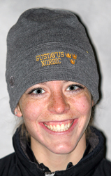 Chandra Daw (Junior, Duluth, Minn.) is a top returner for the Gusties.