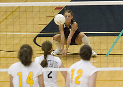 Emily Klein lowers her level for the dig