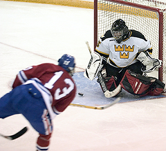 Goaltender Erik Kraska