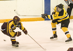 Keith Detlefsen tallied one goal and three assists for Gustavus.