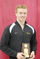 Sophomore Ben Hanson was the lone Gustie to earn All-America honors, placing eighth in the 1650 freestyle.
