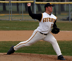 Senior Josh Spitzack recorded seven strikeouts and walked only one, but was stuck with the loss in a 4-2 Saint John's win. 